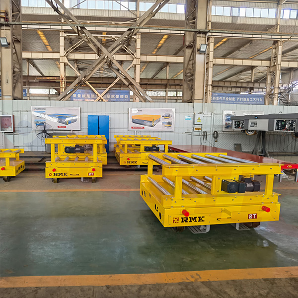 2吨RGV滚筒输送线轨道小车