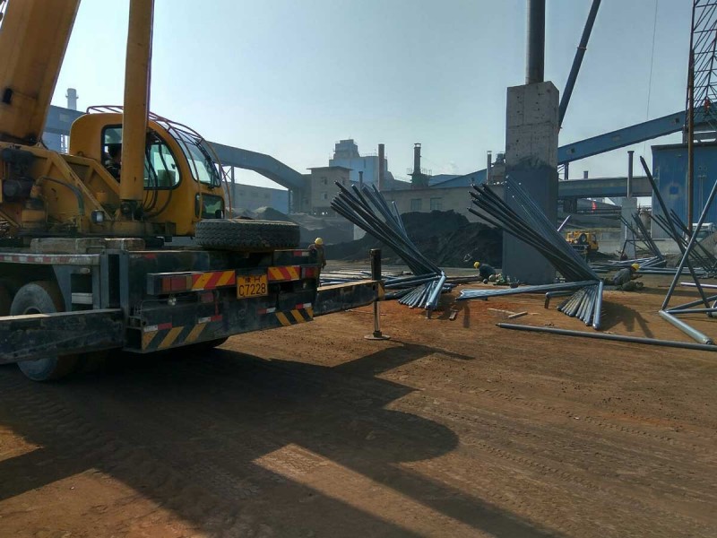 山西中升料场封闭工程