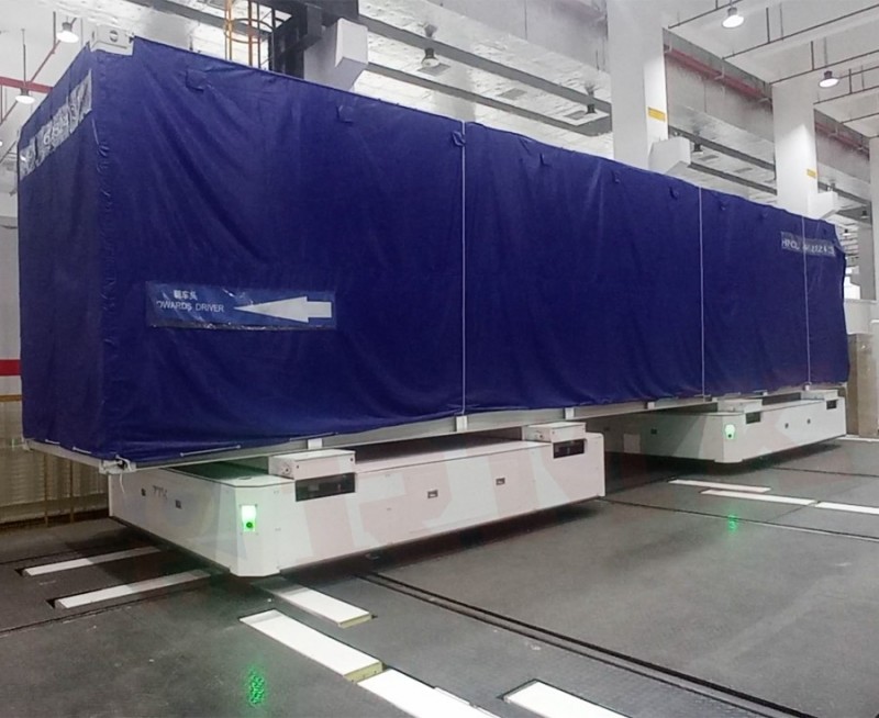 40+40吨双车联动纵横移动RGV