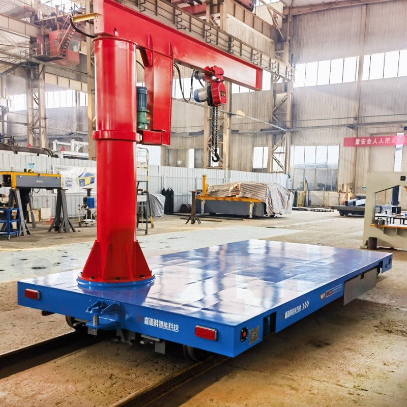 40吨悬臂吊轨道车