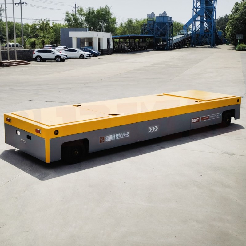100吨局部升降无轨车