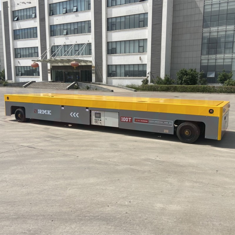 100吨局部升降无轨车
