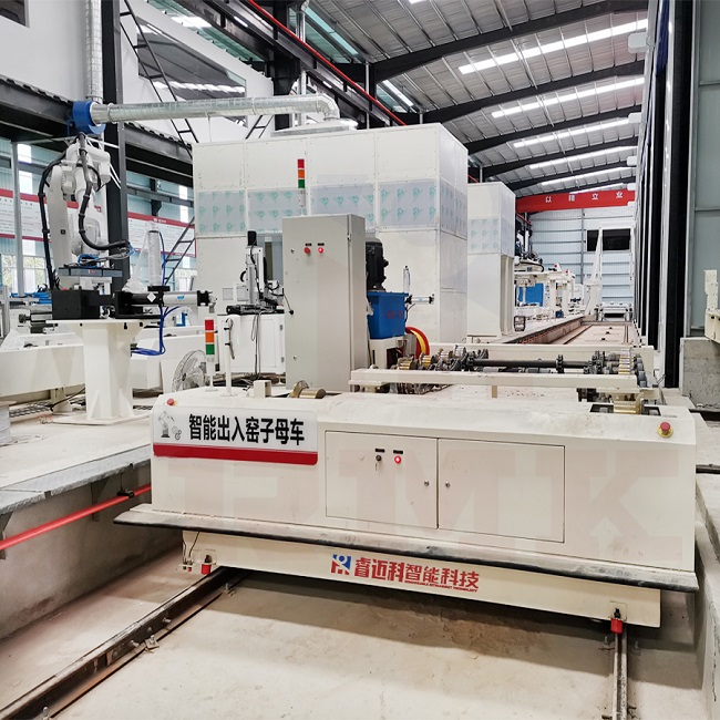 睿迈科新一代子母式自动化轨道转运车