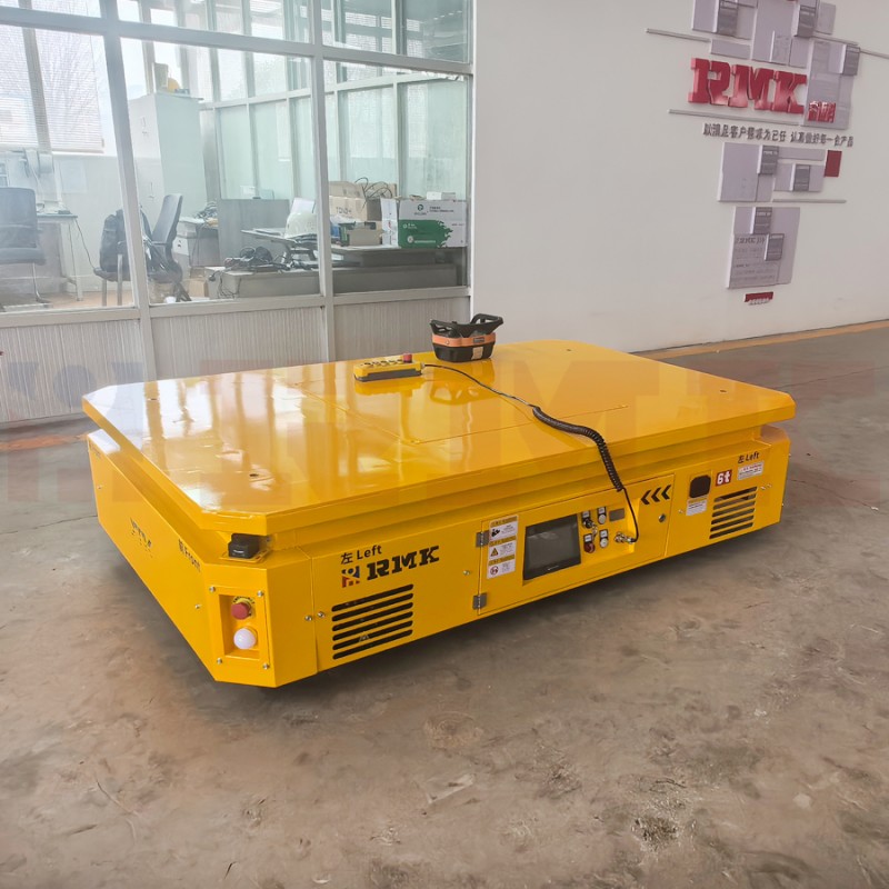 睿迈科 6吨横移电动平车 全向无轨地平车遥控操作 车间搬运车