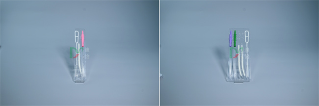 ▲一次性使用宫腔组织吸引管套件 ▲一次性使用宫腔组织吸引管套件