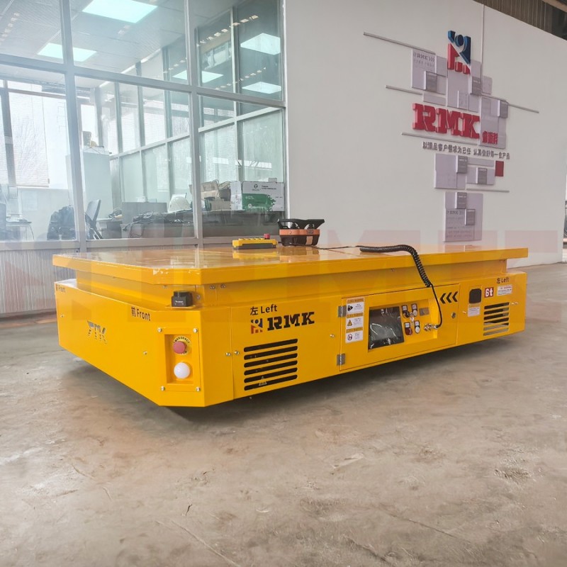 睿迈科 6吨横移电动平车 全向无轨地平车遥控操作 车间搬运车