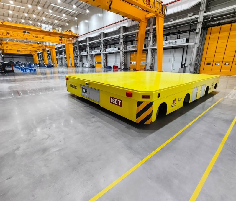 160吨差分舵轮全向车