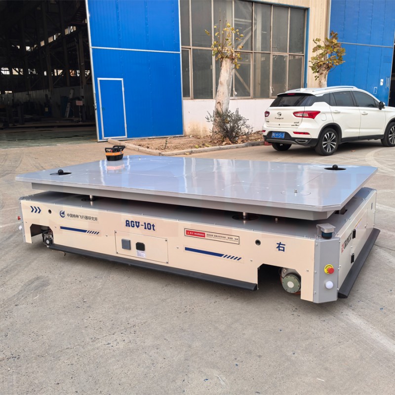 激光导航+磁导航10吨举升式AGV