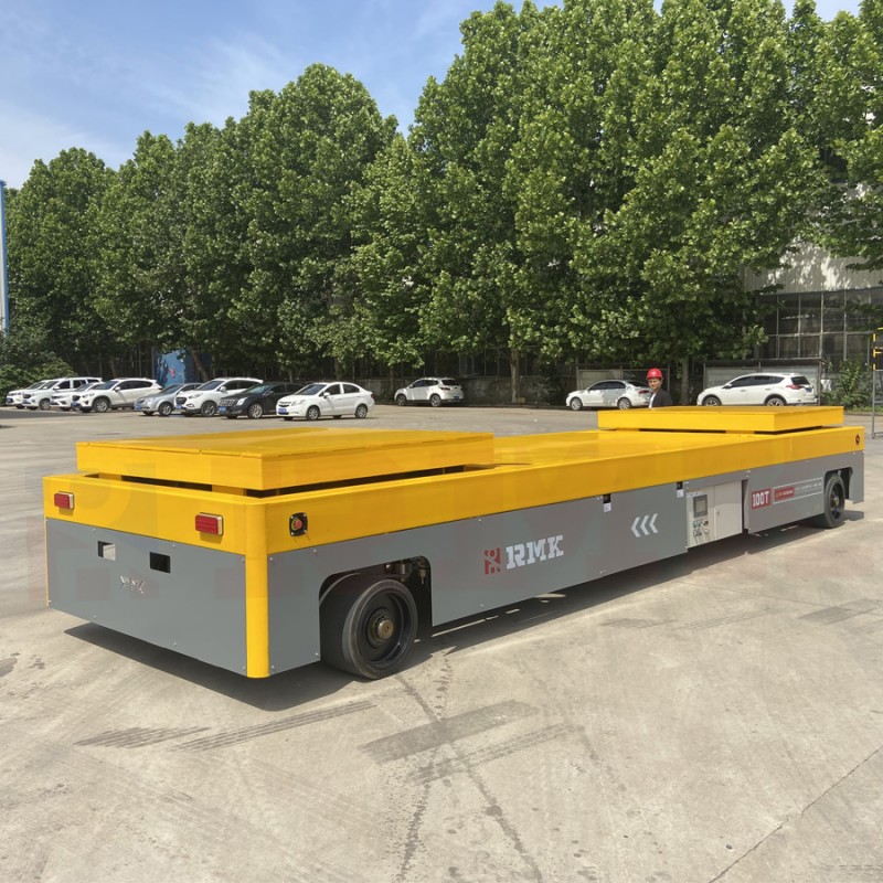 100吨局部升降无轨车