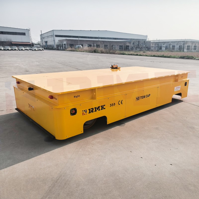 重载40T液压无轨电动平车
