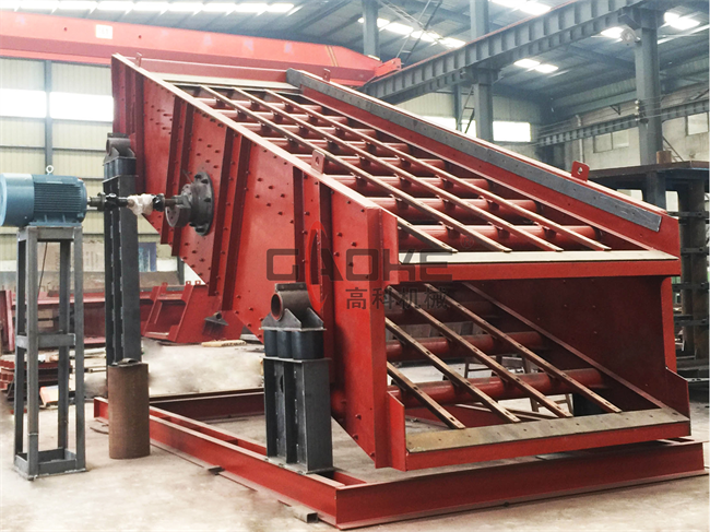 ▲高科機(jī)械圓振動(dòng)篩