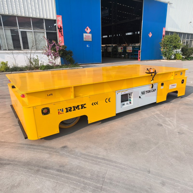 重载40T液压无轨电动平车