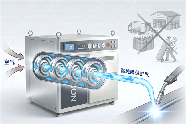 肯普森激光焊自产保护气,摆脱气源依赖 肯普森激光焊自产保护气,摆脱气源依赖