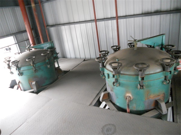 Rapeseed oil processing machinery