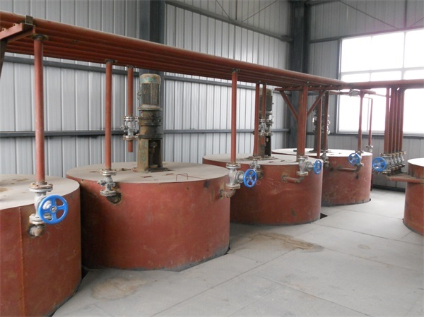 Rapeseed oil processing machinery
