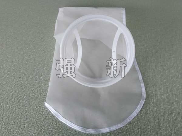 塑料环尼龙网滤袋