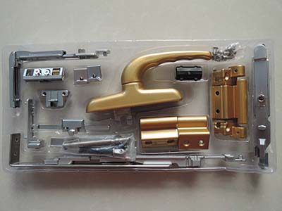 斷橋鋁內開內倒五金件