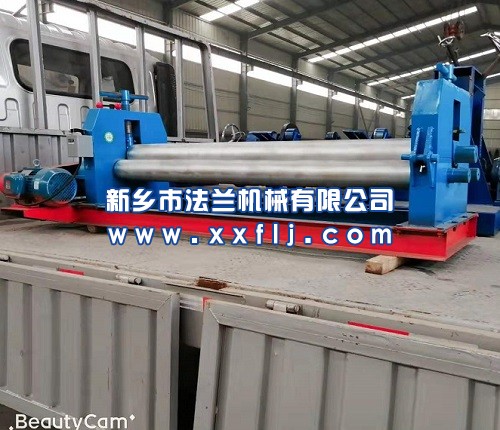 小型半自动卷板机