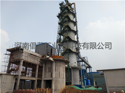 长治钢铁二期工程施工中