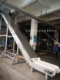 裙边皮带提升机