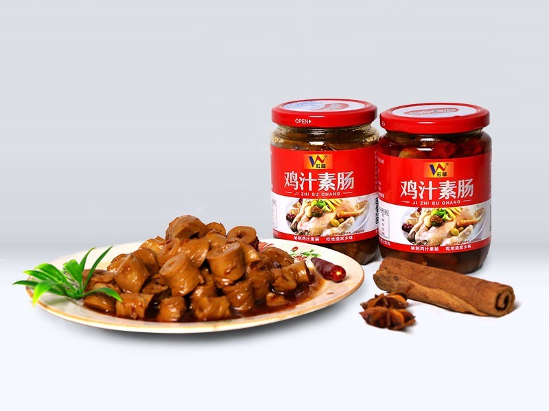 鸡汁素肠