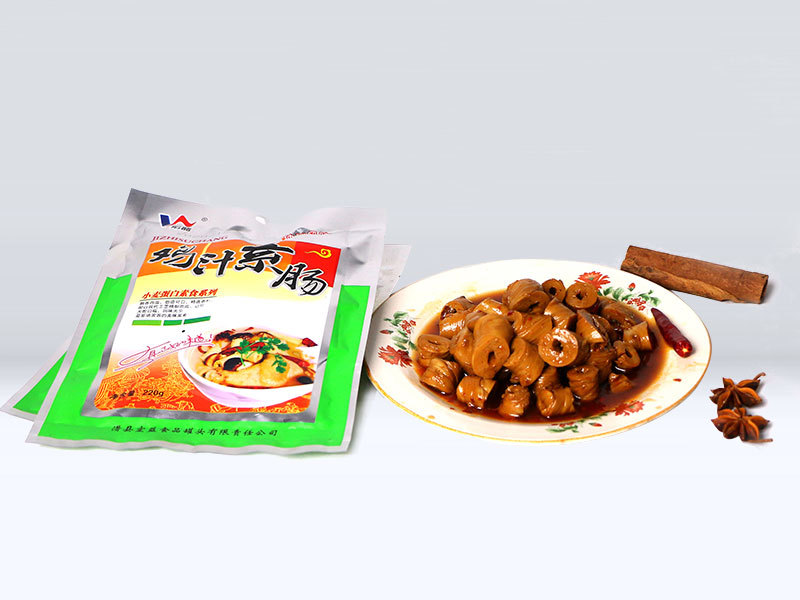 鸡汁素肠
