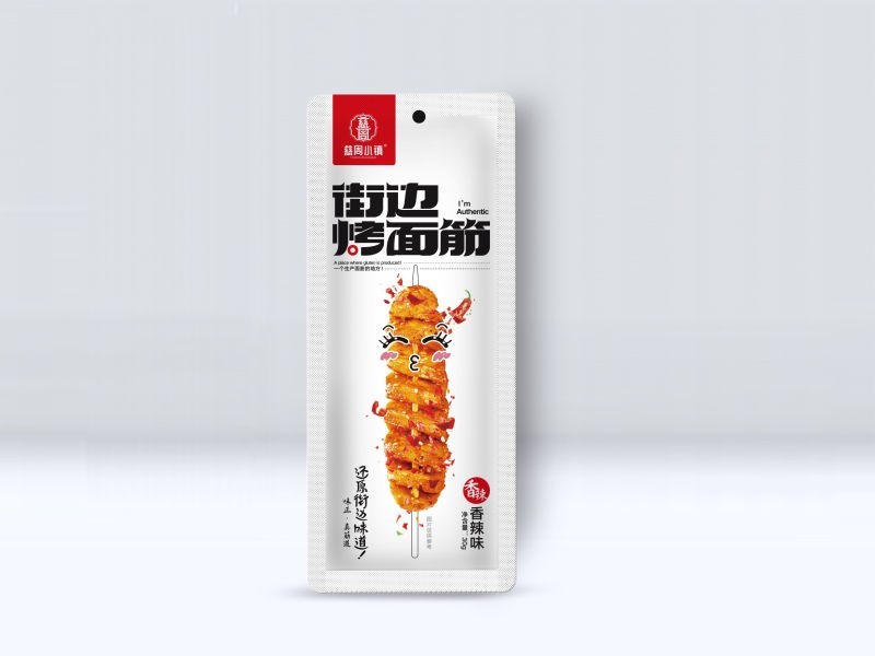 街边烤面筋-香辣味