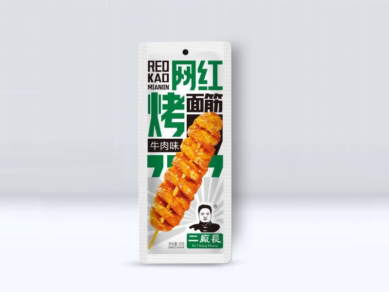 网红烤面筋-牛肉味
