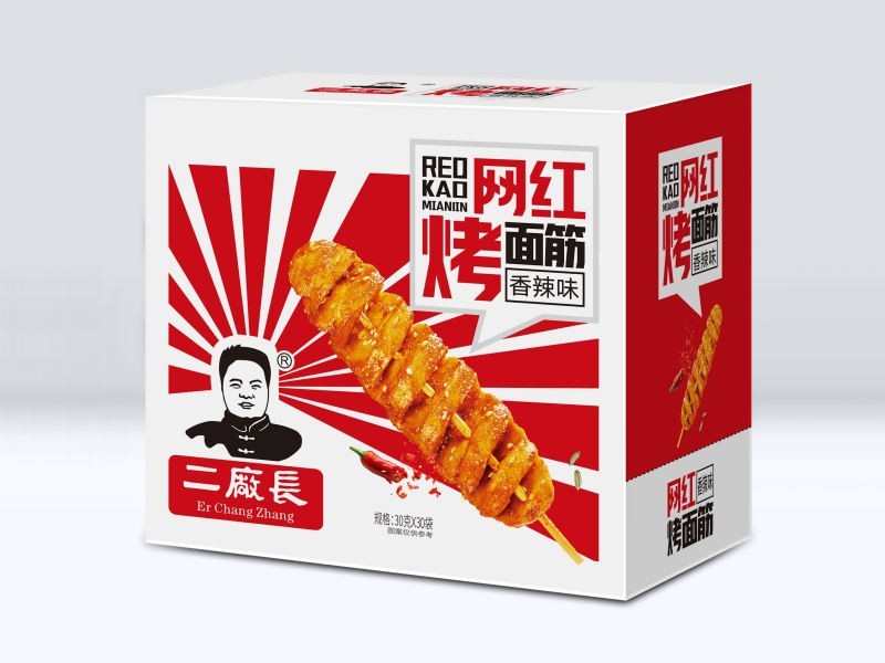 网红烤面筋-香辣味