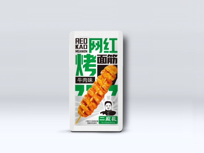 网红烤面筋-牛肉味