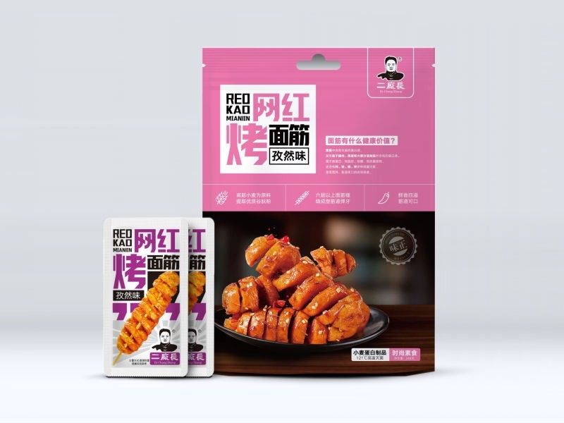 网红烤面筋-孜然味
