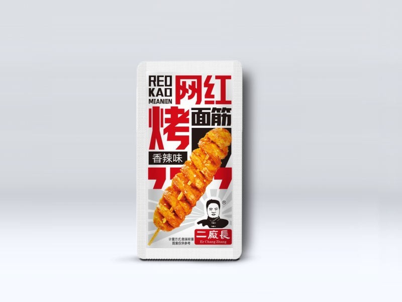 网红烤面筋-香辣味