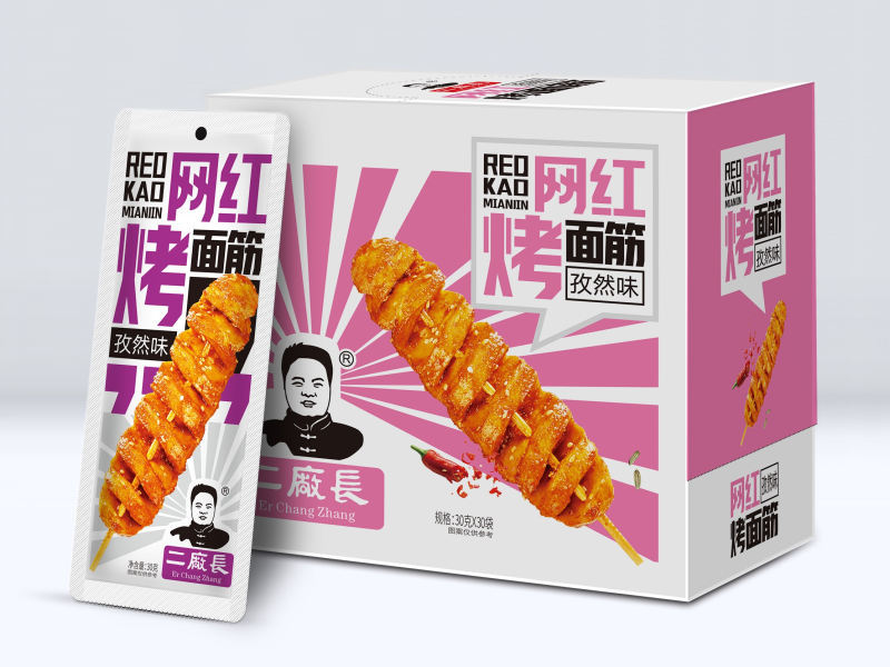 网红烤面筋-孜然味