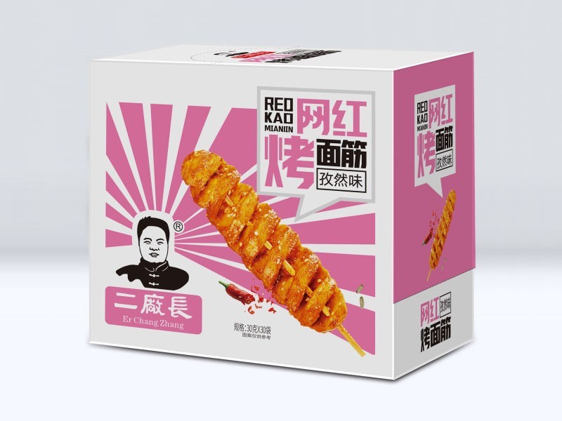 网红烤面筋-孜然味