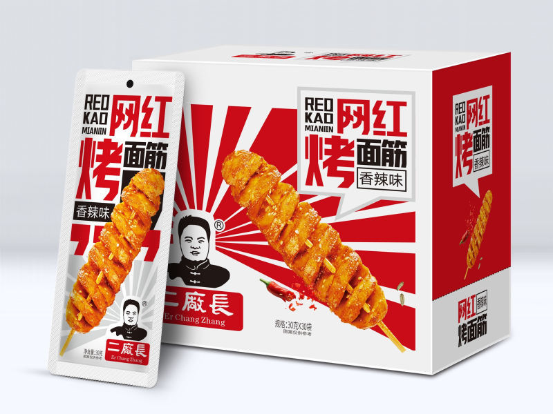 网红烤面筋-香辣味