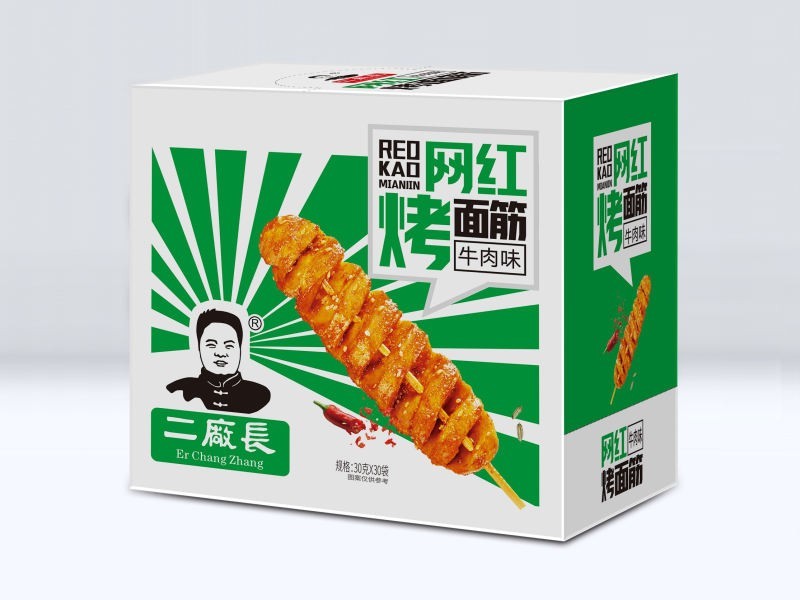 网红烤面筋-牛肉味