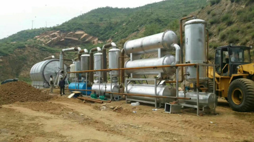 废轮胎炼油设备