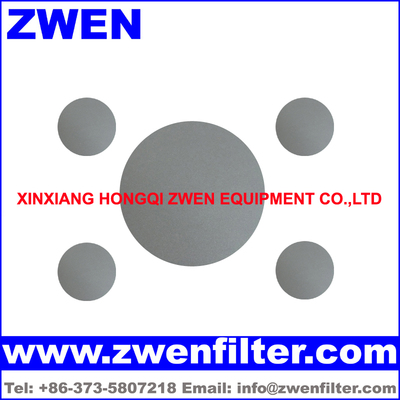 316L Sintered Powder Filter Disc