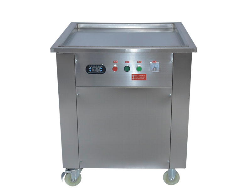 单锅厚切炒酸奶机