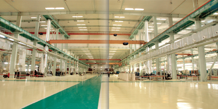 開封化工設(shè)備有限公司生產(chǎn)車間