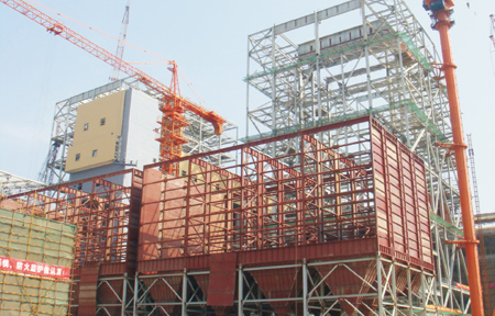 電除塵安裝、防腐、外護(hù)安裝工程