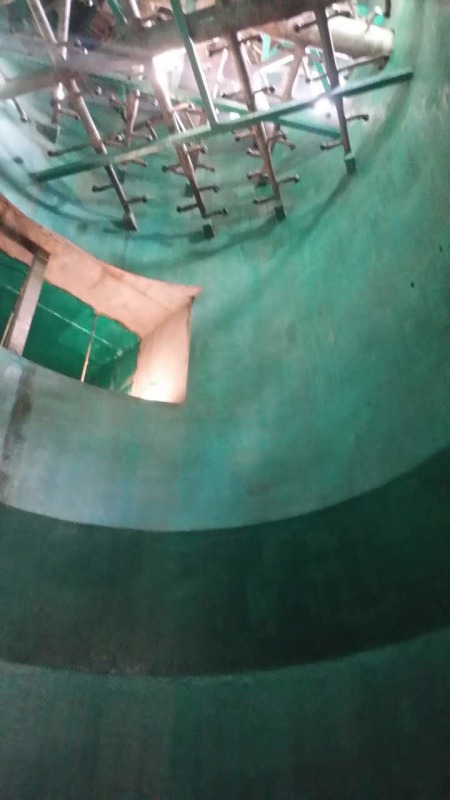 三門(mén)峽大唐電廠脫硫改造項(xiàng)目?jī)?nèi)壁玻璃鱗片防腐