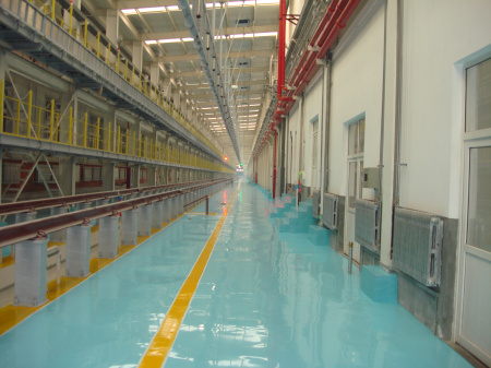 青島機(jī)務(wù)段地坪防腐