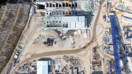 中國能源建設(shè)集團浙江火電建設(shè)有限公司土耳其超超臨界燃煤電站工程-循環(huán)水泵房封閉