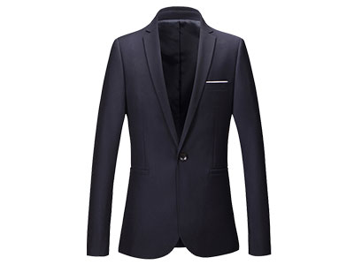 一粒扣西服套装