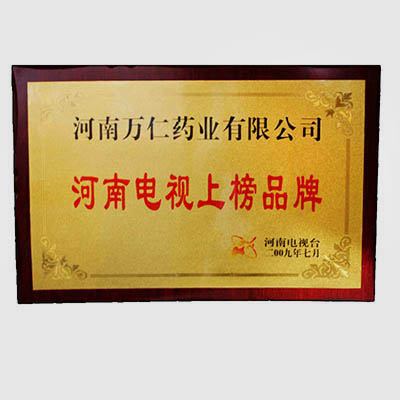 河南电视上榜品牌