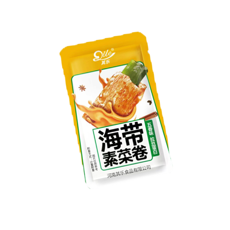 五香海带酥肉卷