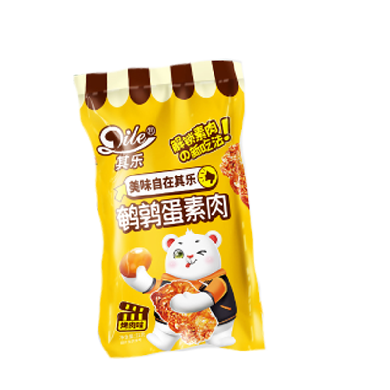 鹌鹑蛋素肉