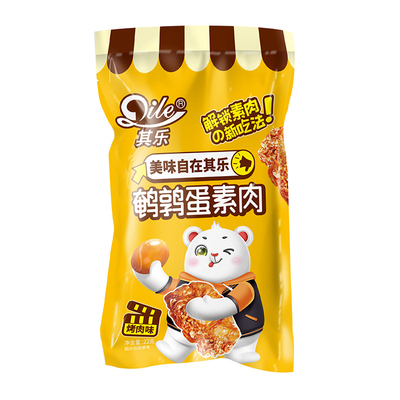 鹌鹑蛋素肉