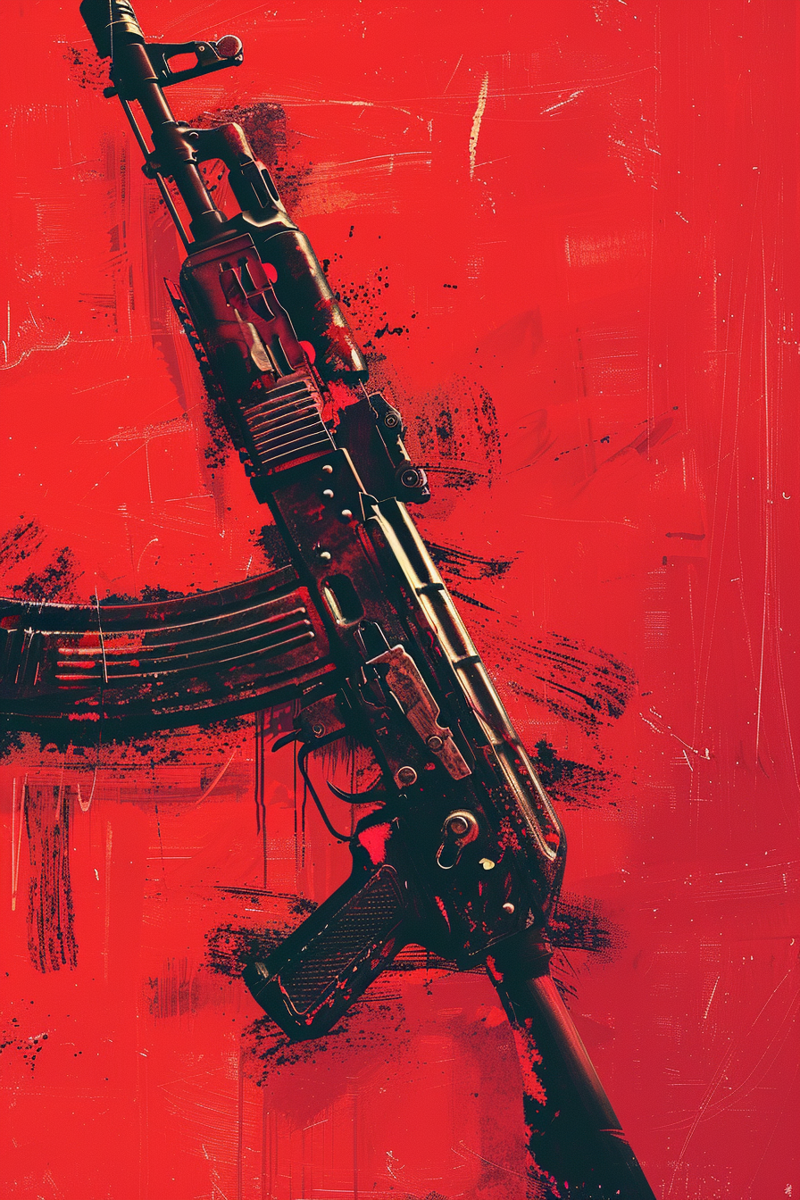 zeka_l_An_automatic_rifleRed_gradient_backgroundin_the_style__30de1912-106d-4728-bdf5-36dfa9a9a741_1.png